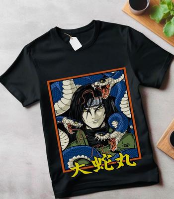 Naruto Itachi Uchiha T-shirt Pain Akatsuki Horror Anime Gift T-shirt All Size