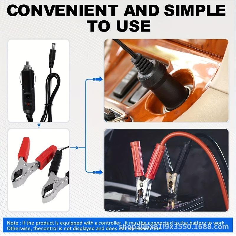 12V Solar Panel Kit IP65 Waterproof Solar Trickle Charger Portable Solar Powered Charger Kit High Efficiency Car Battery Charger