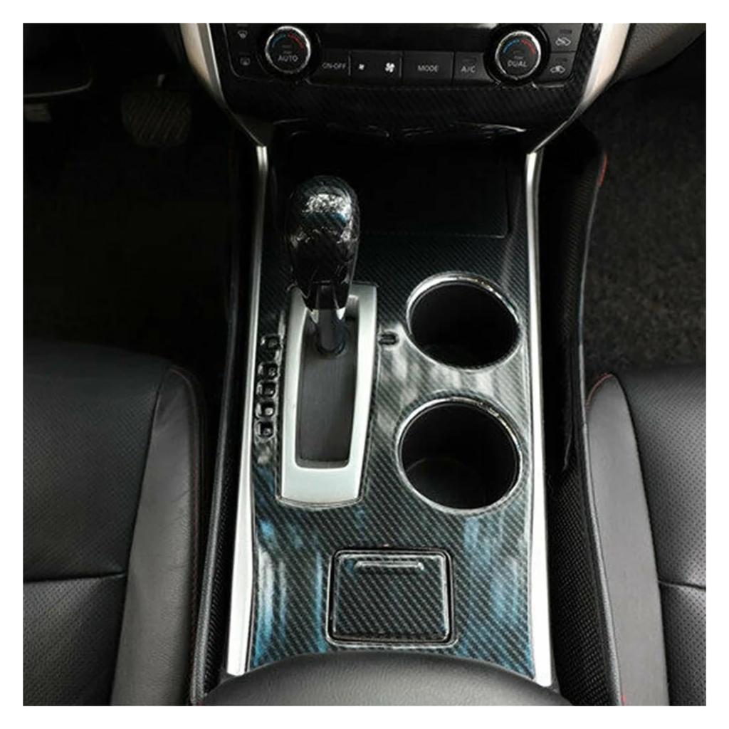 MAKEKU Gear Shift Knob Trim Shift Lever Cover Fits Nissan Tiana Altima 2013-2018 Decorative