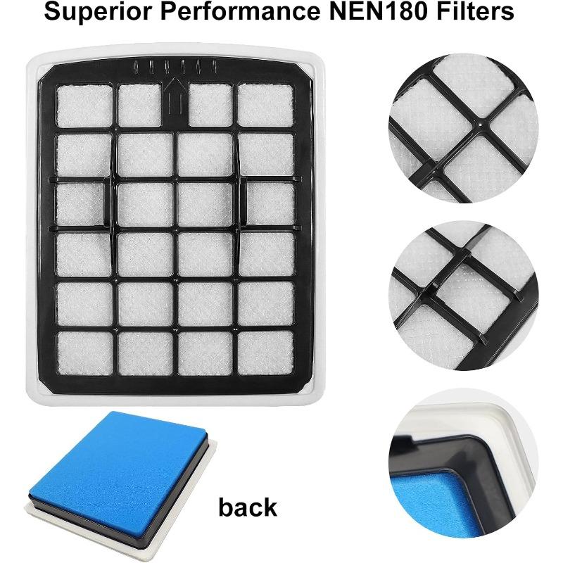 4 Pack Filters Replacement Parts for EUREKA NEN180 / NEN186BL