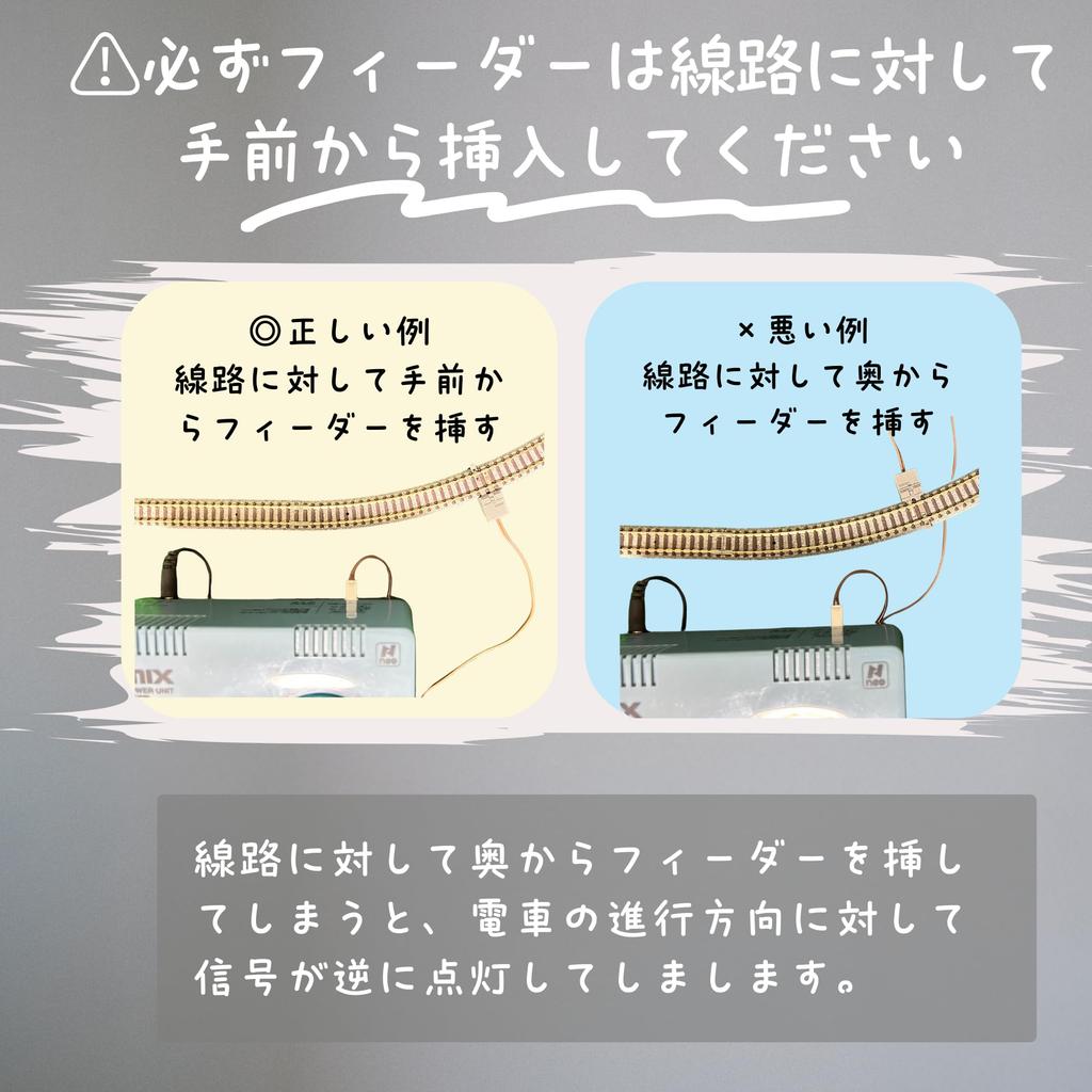 Railway Model Signal Compatible Only with TOMIX On Rail Signal Light Equations Light, Tracks, "Turn Anywhere" (3-6 (yellow/red))