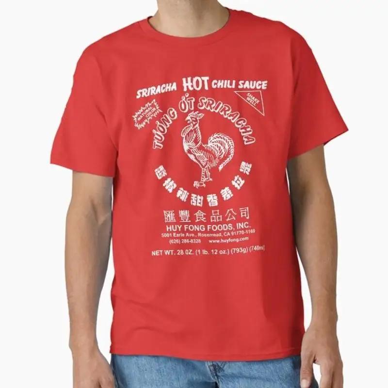 Spicy Rooster in white Classic T shirt Made US AUS Size S 2XL