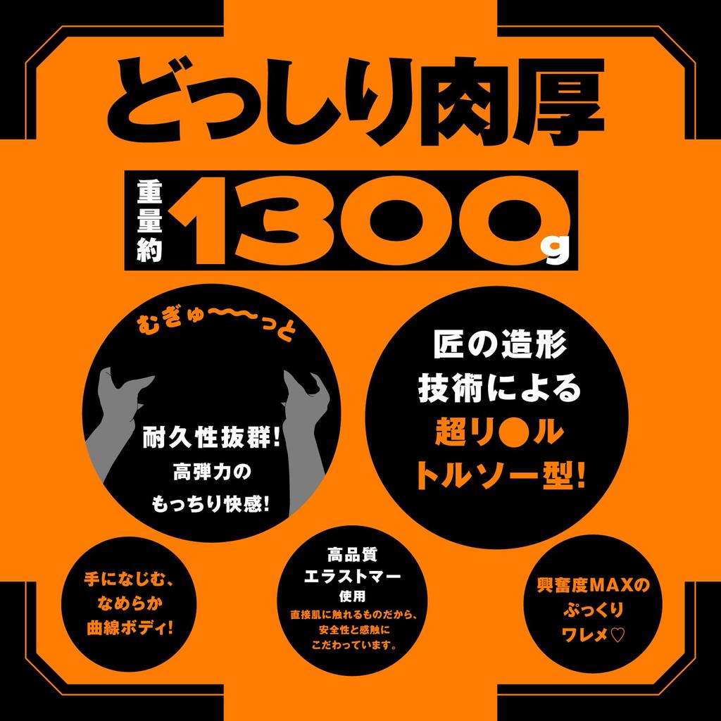 Hatopura Punianaroid REAL electric masturbator non-penetrating