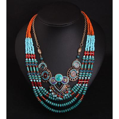 Ethnic Style Exaggerated New Bohemian Decorative Necklace