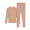 Anlifang Women's Lace Mock-Neck Thermal Set