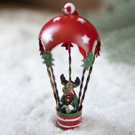 Závěsná ozdoba na vánoční stromek se šňůrkou, snadná instalace, ručně malovaná figurka, sváteční ozdoba sněhulák Santa Claus