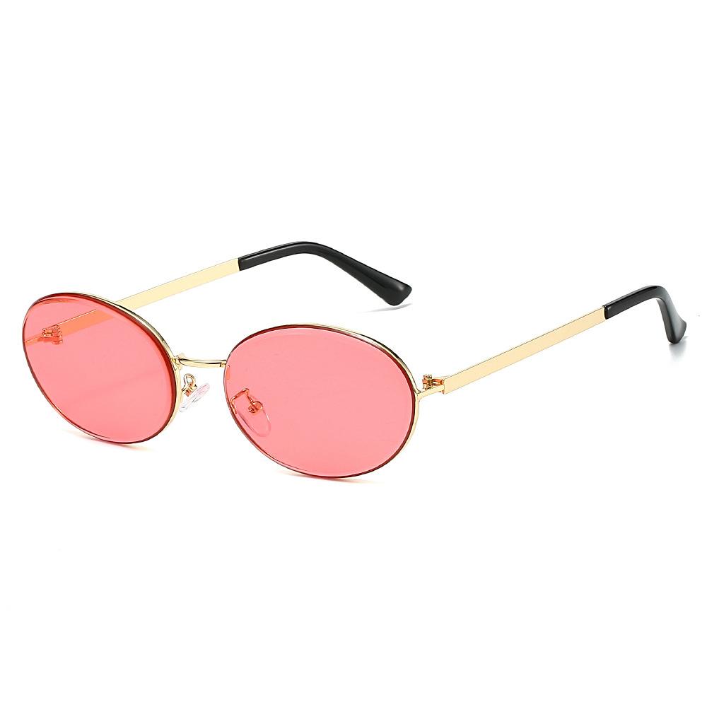 

Retro Small Frame Oval Metal Sunglasses Women UV400 Protection Vintage Sunglasses for Men Women Fashion Brand Design Sun Glasses