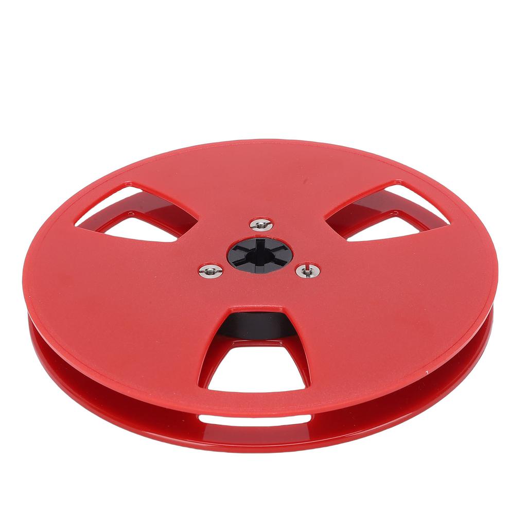 1 4 5 Inch Empty Tape Reel Fit for ReVox Studer Recording Takeup Reel with 3 Holes NAB Hub Replacement Opening Machine
