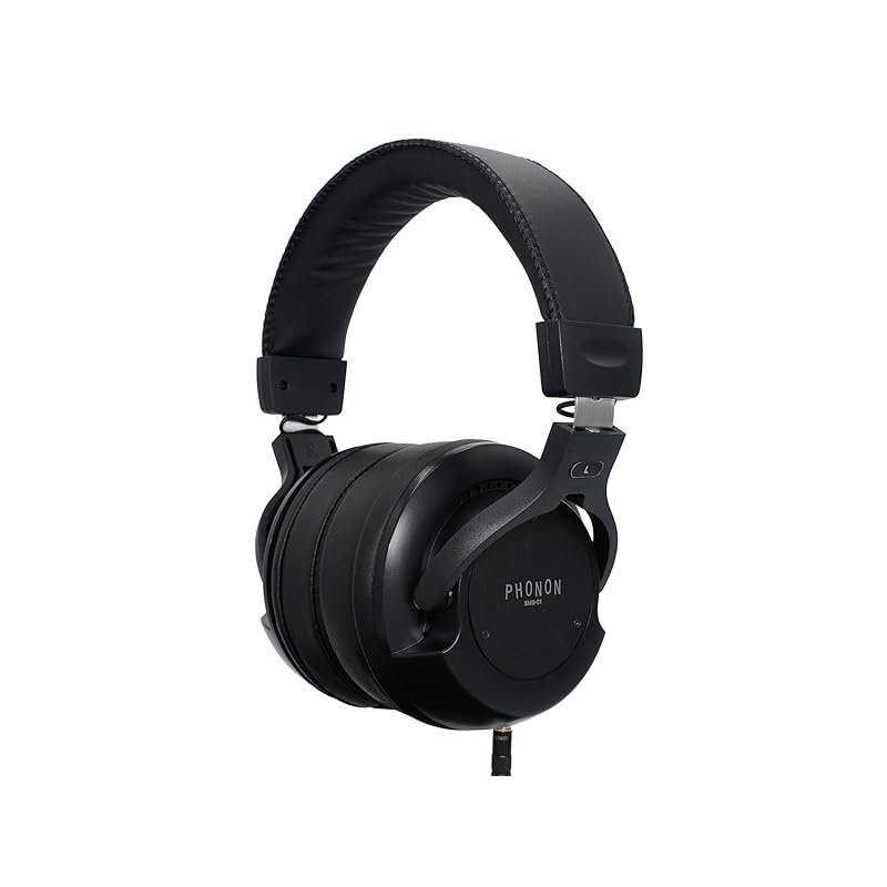 

PHONON SMB-01 professional monitor headphones wired Closed type studio monitor