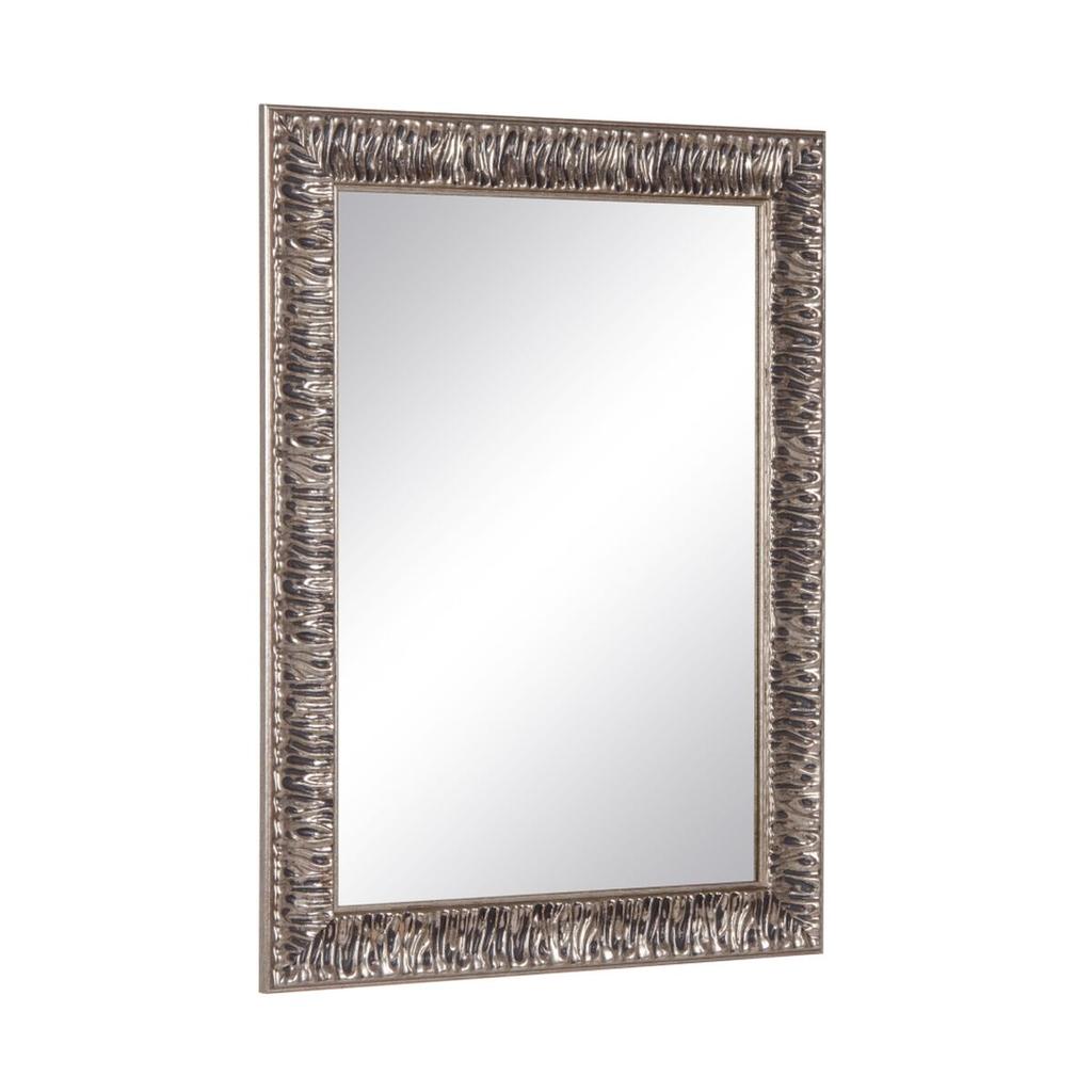 Wall Mirror 64 X 3 X 84 Cm Silver DMF