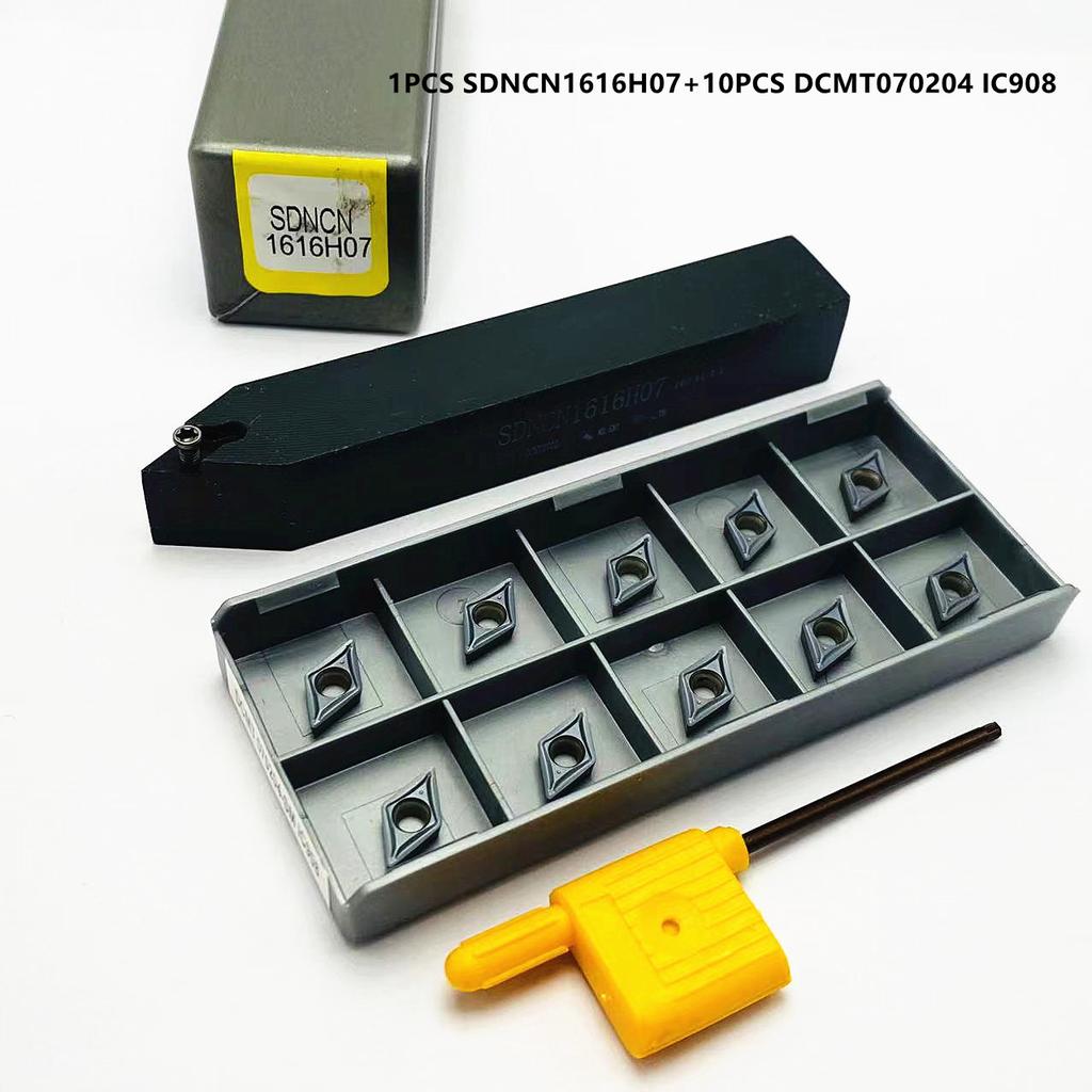 SDNCN1010H07 SDNCN1212H07 SDNCN161H07 SDNCN2020K07 Εξωτερική εργαλειοθήκη οχήματος.dcmt070204 Εργαλείο τόρνου CNC με ένθετα σκληρού μετάλλου