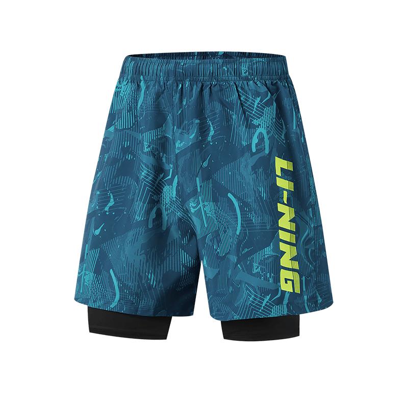 Li Ning Breathable And Quick Dry Beach Shorts Men s ASLW031-2A 2XL