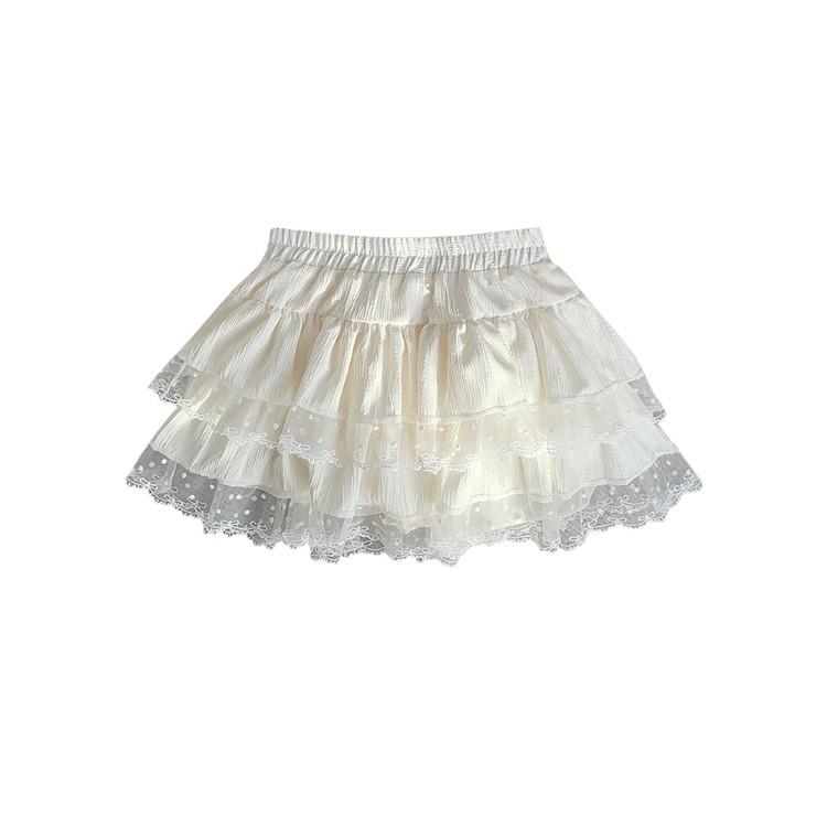 

Skirt Spring Women s New Short Skirt High Waist Fluffy Skirt Skirt S белый