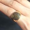Stainless Steel Intelligent Rings With Waterproof Design And Multilingual Quran Verses For Daily Spiritual Inspiration