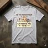 Cats Cute Kitten Pet Lover Cotton Tee Graphic Unisex T-shirt