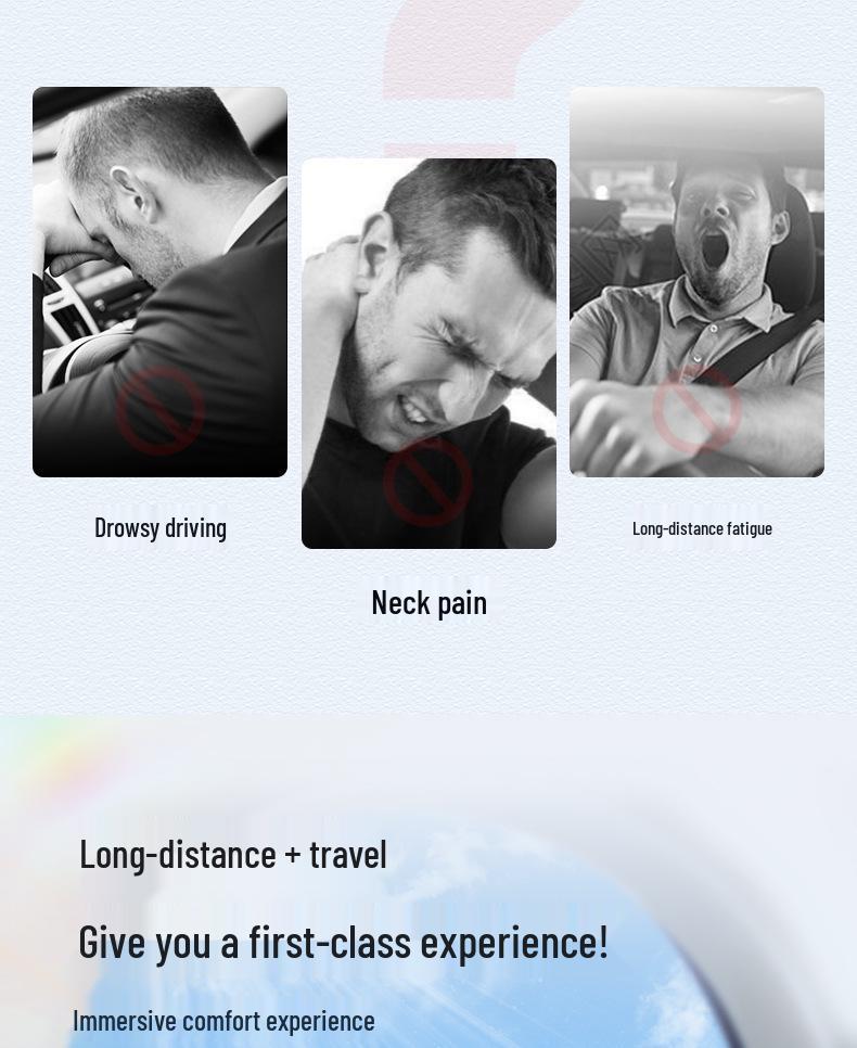 Hongqi Car Neck and Lumbar Support Cushion for HS5, HS7, H9, E-QM5, H5