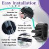 4Pcs Wiper Washer Hose Retention Clips Compatible with Tesla Model 3 and Y, UV Weather Resistance, Fit for All Years Buckle Fastener Holder 2016-2025