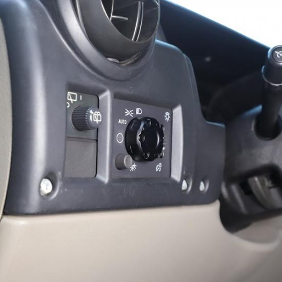 Mecha Black Headlight Switch Knob Cover Trim Ring For Hummer H2 2003-2007