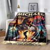 Michael Jackson 86 Blanket Soft & Cozy Suitable for Bedding Office Chair Livingroom for All Occasions Playful Design