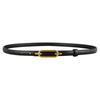 Classic Leather Belt For Women With Alloy Buckle Perfect For Casual And Office Wear