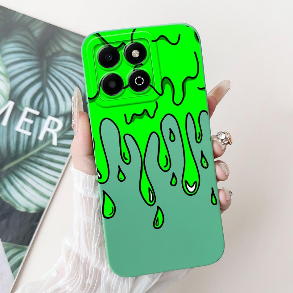 For Honor X6b Fashion Moon Pattern Phone Case For HonorX6b X 6B 4G JDY-LX1 JDY-LX2 Soft Silicone Shockproof Cases