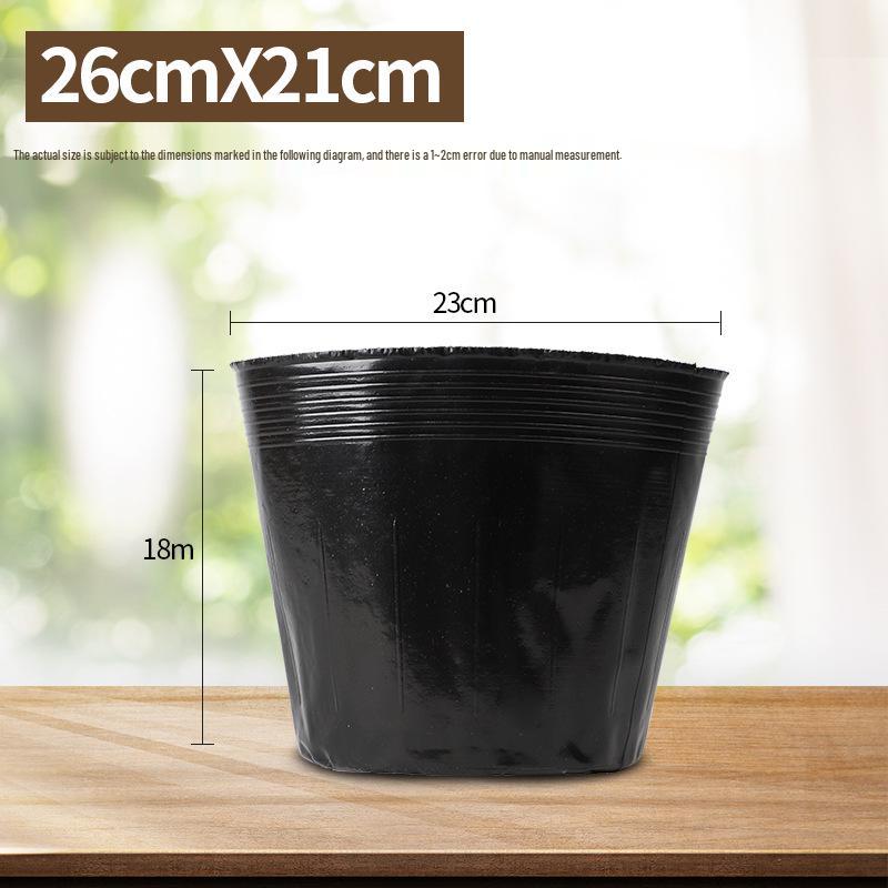 Nutrient Seedling Cup: Disposable Plastic Flower Pot for Seedlings and Plant Cuttings