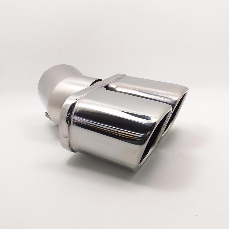 Eksosrør i rustfritt stål med dobbelt utløp for Nissan Qashqai/Haima S5