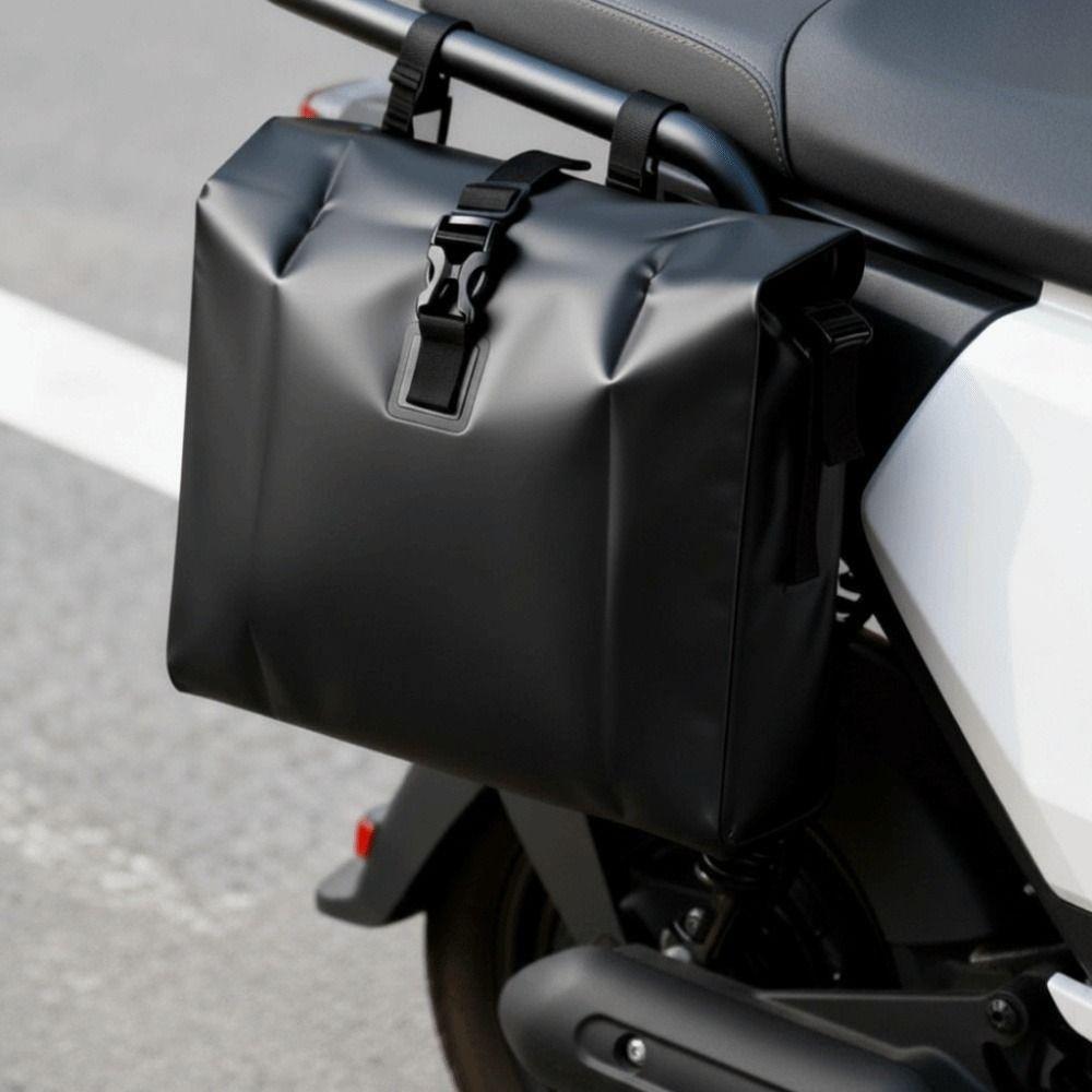 Portable Design Bicycle Cargo Bag Large Capacity Rear Rack Bag Bicycle Saddlebag Mountain Bike