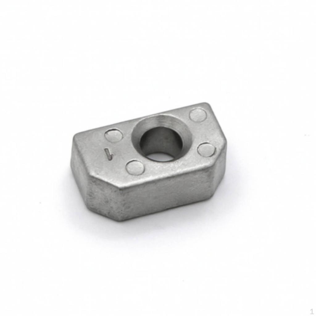 Outboard Anode Aftermarket Sacrificial Metallic-Finish for Boat Owners