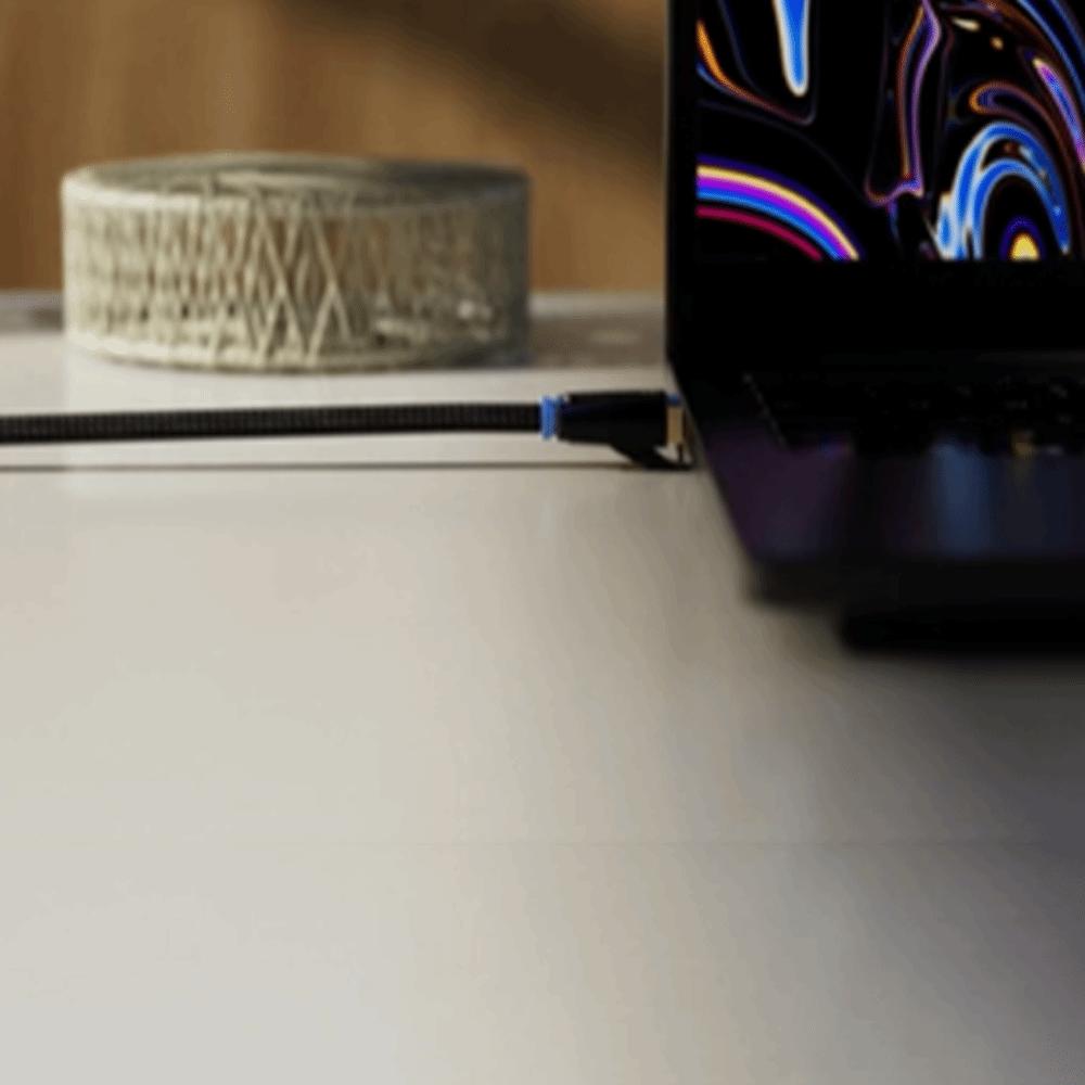 Double Shield Ethernet Extension Cord Copper Wire Cat 8 Patch Cable  Indoor&Outdoor