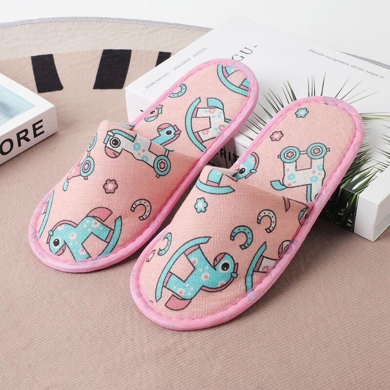 Disposable Non-Slip Cloth Slippers for Kids