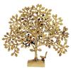 Reines Messing Kalpavriksha Baum Schauobjekt Vogel Lebensbäume Heimdeko Geschenk für Glück Vastu und Fengshui Beste Wohnzimmer Tischdekoration