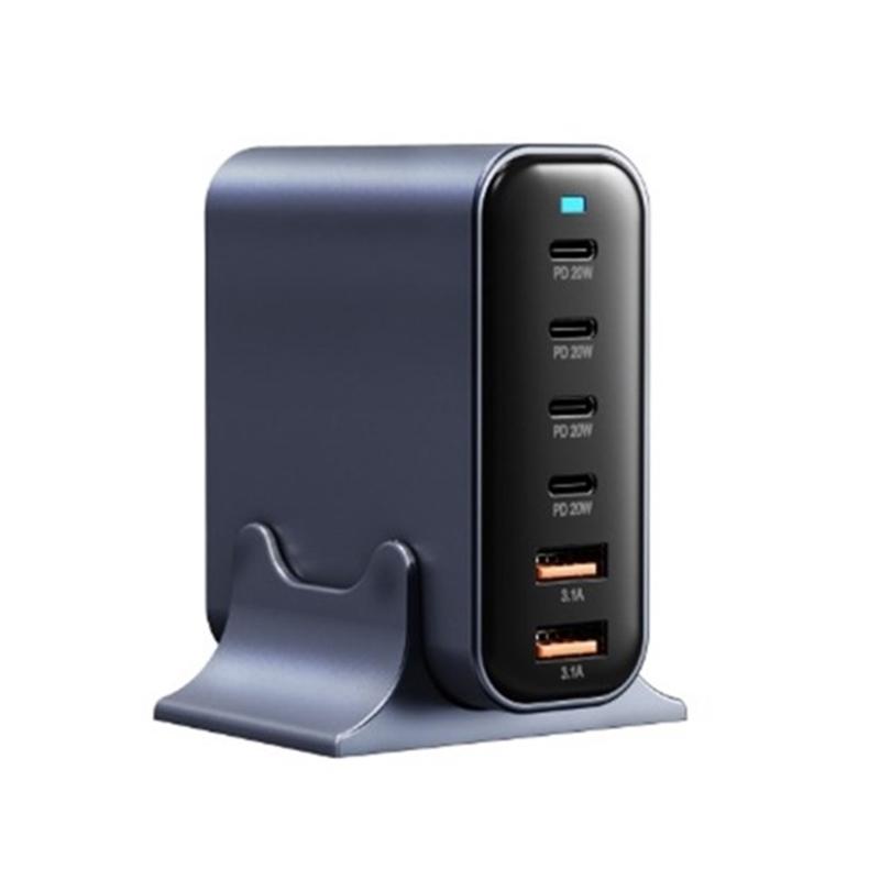 Portable 110W Wall Charger Dock Station Multi Port Power Adapter Tablet Charging Head for Various Phones Tablets