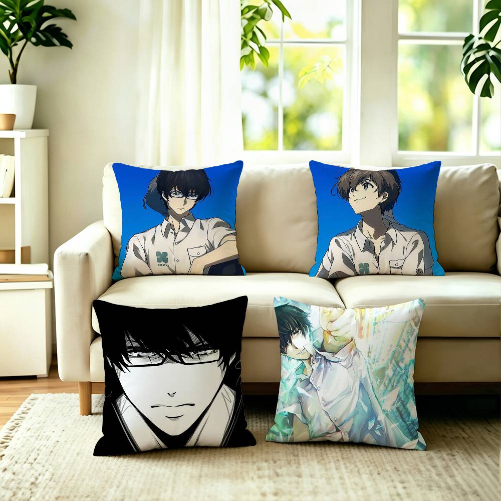 Anime Terror in RResonance Square DoubleSided printed Pillow Case Bedroom Bedside Pillow Sofa Cushion Cover