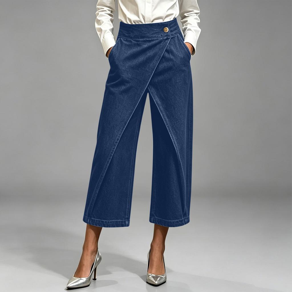 Ladies'  Color Casual Fashion Casual Straight Leg Casual Pants