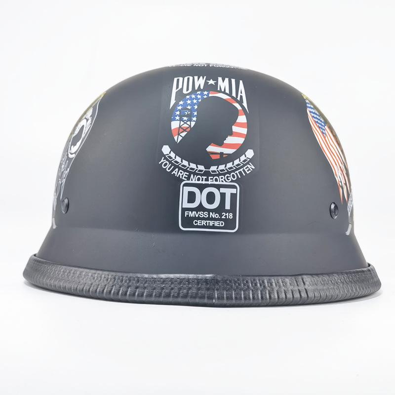 Retro Lightweight Motorcycle Half Helmet for Men and Women