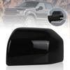 Raer Mirror Covers Cap For Ford F-150 Pickup Truck 2015 2016 2017 2018   Texture Black/Glossy Black Left Right Replace