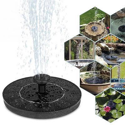 Solar Fountain Floating Water Pump Outdoor Pond Fish Tank Oxygen Circulation Garden Water Feature for Outdoor Pond Garden Pool Decor