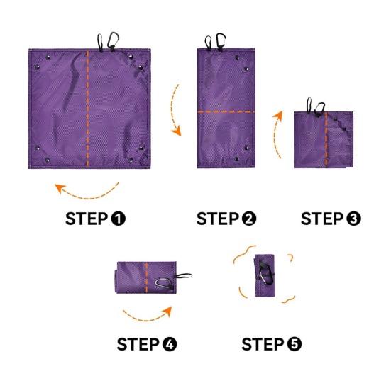 Square Seat Mat Portable Folding Mat, Lightweight Moisture-proof Pad, Multi-purpose Storage Tray, Seating for Outdoor Activities Camping Hiking