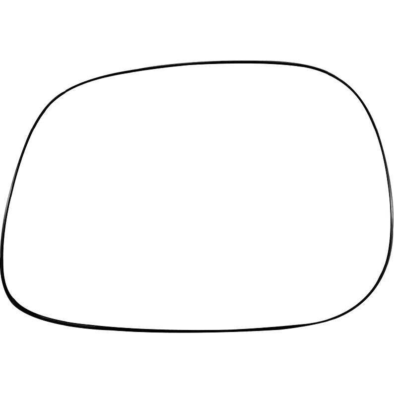 SCITOO Driver Side Mirror Glass For 2003-2007 For Cadillac Escalade, For Chevy Avalanche, Silverado Suburban Tahoe, For GMC Sierra Yukon Left Heat