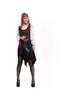 Costume di Coppia Pirati Caraibici Carnevale Halloween Capitano Cacciatrice Clubwear Tuta da Gioco Cosplay Vestito Elegante per Festa