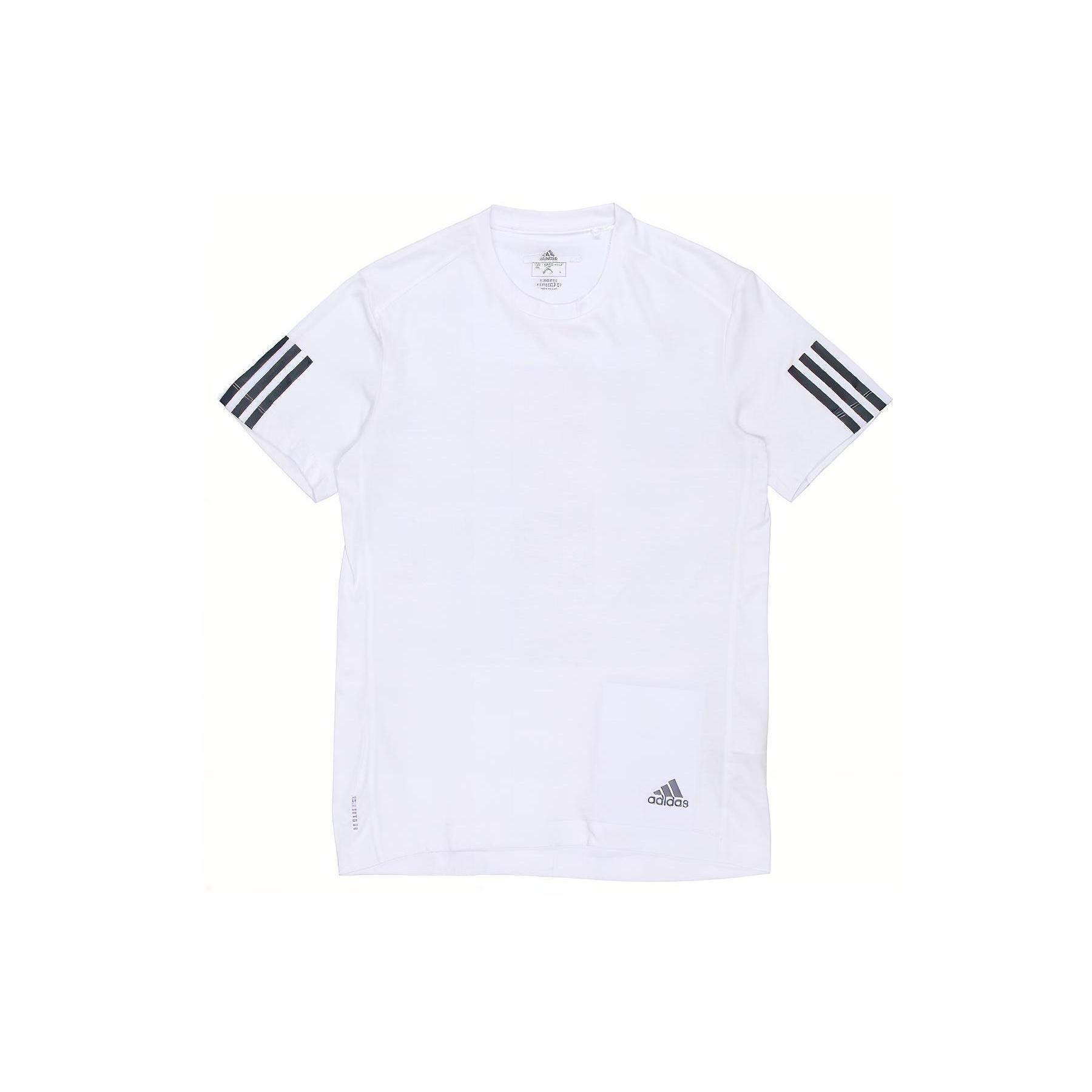 adidas Run It Tee Soft Running Short-sleeve Tee Men White Men s FL6976 S