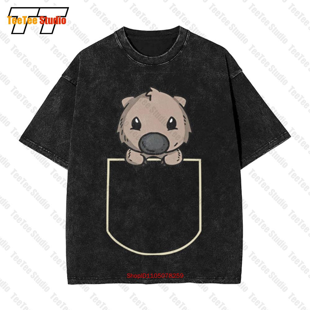 Wombat In The Pocket Gift Wombat Pocket Vintage Oversized TShirt SPOH S