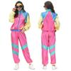 Mens 80s 90s Shell Suit Costume Adult Sports Men Sports 80s 90s Adult Fancy Dress Outfit Shell Suit Costume cosplay costumes