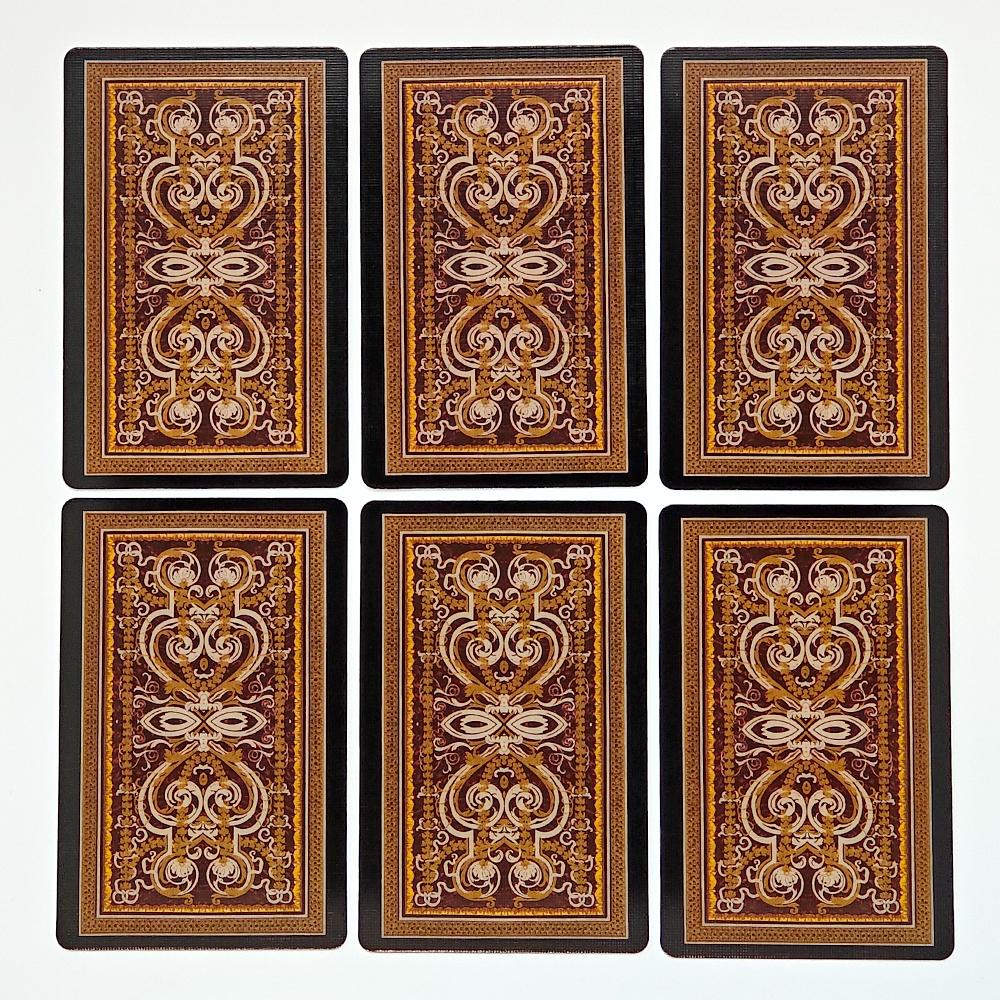 Gypsy Oracle Deck English and Spanish Edition 9*6cm 52 Pcs Oracle Cards Printed On 350GSM Double-embossed Cardstock