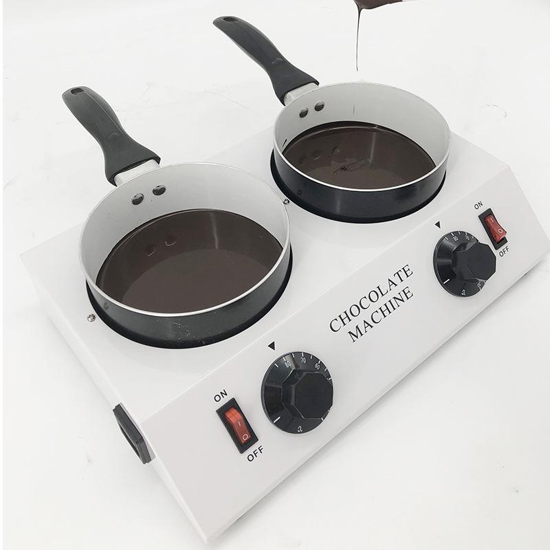 Capacity of 2kg Double Electric Chocolate Melting Pot for DIY Baking and Butter Melting, Chocolate Melter and Melting Furnace CHINA
