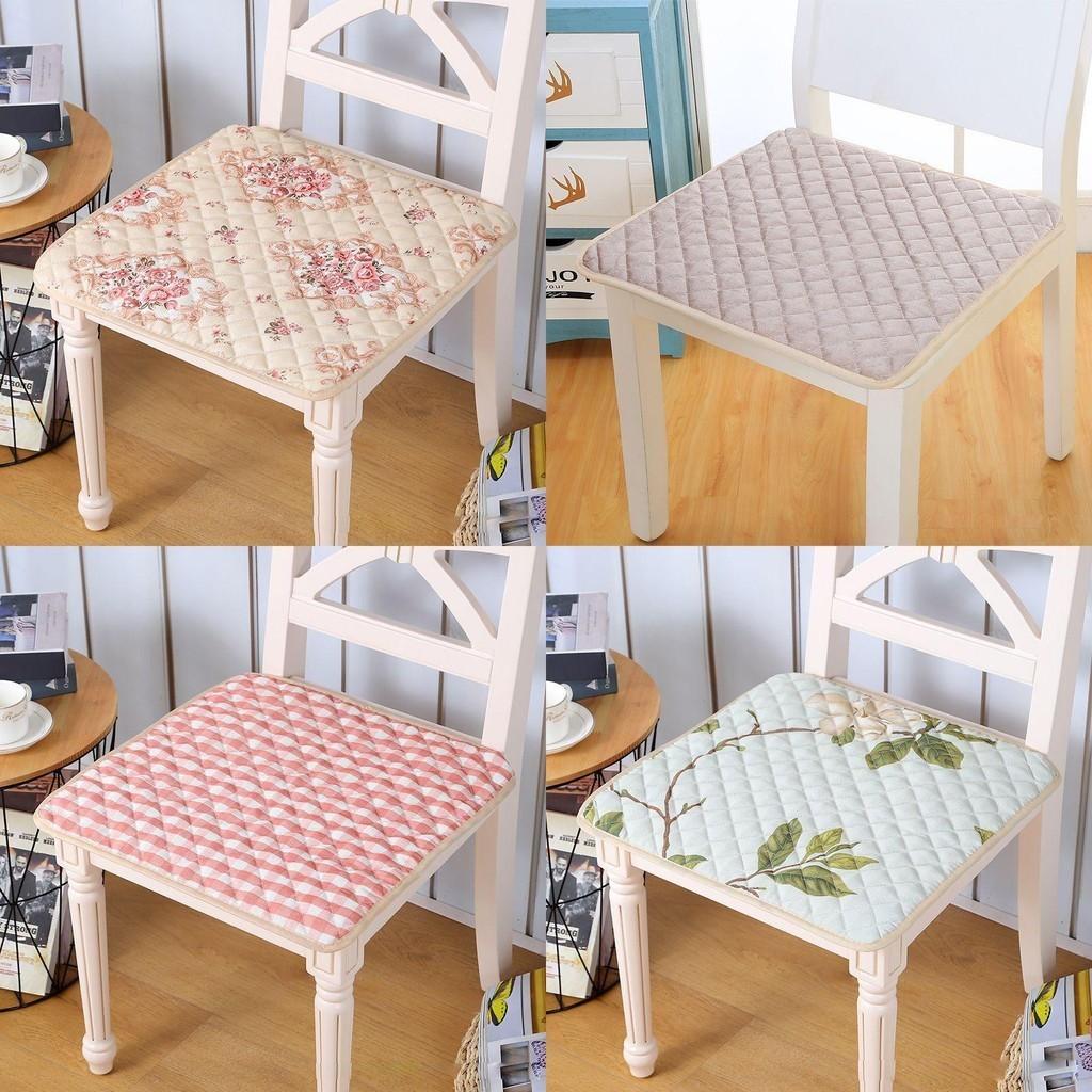 Cuscino per Sedia con Piante e Fiori, Design Moderno Semplice, per Casa, Ufficio, Hotel