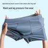 MiiOW Men's Ice Silk 10A Antibacterial Boxer Briefs 4-Pack