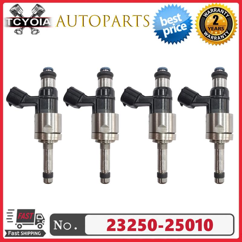 4pcs/lot Fuel Injectors 23250-25010 23209-25010 For Toyota Camry RAV4 AVALON Lexus ES260 ES300H 2.5L