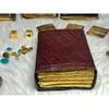 Book of Shadows Vintage Leather Journal  Grimoire Journal with Handmade Deckle Edge Paper Gifts for Men and Women